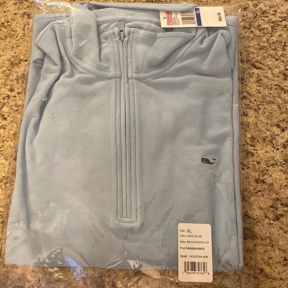 Jake Blue Mens Solid Broadfield 1/2 Zip